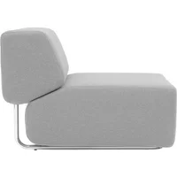 Softline Softline - Noa Modulsofa, Einzelelement, Vision hellgrau (445)