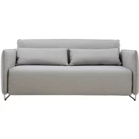 Softline Softline - Cord Schlafsofa, Vision hellgrau (445)