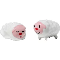 Alessi A di Alessi - Tiny little sheeps Krippenfiguren (2er Set)