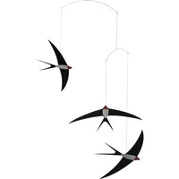 Flensted Mobiles Flensted Mobiles - Flying Swallows Mobile 3