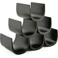 Alessi Alessi - Noè Flaschenregal, schwarz