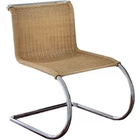 Knoll International Knoll - MR Beistellstuhl ohne Armlehnen, Rattan