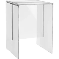 Kartell Kartell - Max-Beam Hocker/Beistelltisch, transparent-glasklar