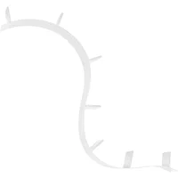 Kartell Kartell - Bookworm, kurzes Regal (03 / lackweiß)