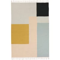 Ferm Living Ferm Living - Kelim Rug, Squares, 140 x 200 cm