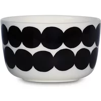 Marimekko Marimekko - Oiva Siirtolapuutarha Schale 250 ml, weiß / schwarz