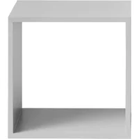 Muuto Muuto - Stacked System Regalmodul ohne Rückwand, medium / hellgrau
