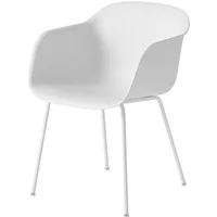 Muuto Muuto - Fiber Chair Tube Base, weiß recycled