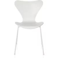 Fritz Hansen Fritz Hansen - Serie 7 Stuhl, Monochrom weiß / Esche weiß gefärbt