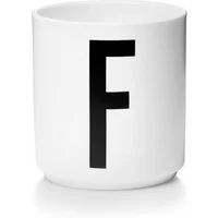 Design Letters Design Letters - AJ Porzellan Becher F, weiß