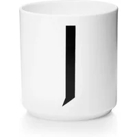Design Letters Design Letters - AJ Porzellan Becher J, weiß