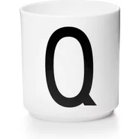 Design Letters Design Letters - AJ Porzellan Becher Q, weiß