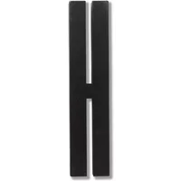 Design Letters Design Letters - Wooden Letters Indoor H, schwarz