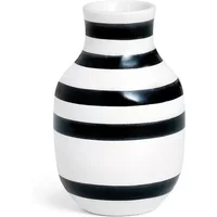 Kähler Design Kähler Design - Omaggio Vase H 12,5 cm, schwarz