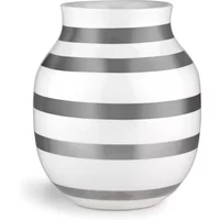 Kähler Design Kähler Design - Omaggio Vase H 20 cm, silber