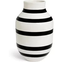 Kähler Design Kähler Design - Omaggio Vase H 31 cm, schwarz