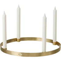 Ferm Living Ferm Living - Kerzenhalter Circle large, Messing