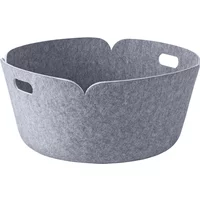 Muuto Muuto - Restore Runder Aufbewahrungskorb, grau
