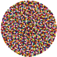 myfelt myfelt - Lotte Filzkugelteppich, Ø 90 cm