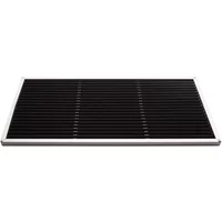 Rizz RiZZ - Fußmatte door-line, 87 × 44 cm, silber