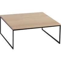 Hans Hansen Furniture Hans Hansen - Less H 15/2 Couchtisch, Kufengestell schwarz / Eiche massiv
