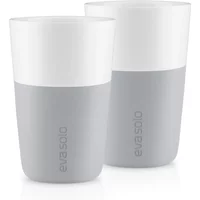 Eva Solo Eva Solo - Caffé Latte-Becher (2er-Set), marmorgrau