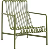Hay HAY - Palissade Lounge Chair High, olive