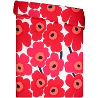 Marimekko Marimekko - Unikko Deckenbezug, 150 x 210 cm, rot / weiß