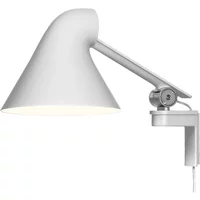 Louis Poulsen Louis Poulsen - NJP Wandleuchte, kurzer Arm, weiß
