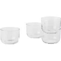 Muuto Muuto - Corky Trinkglas (4er-Set), low, clear