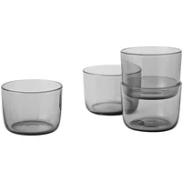 Muuto Muuto - Corky Trinkglas (4er-Set), low, grau