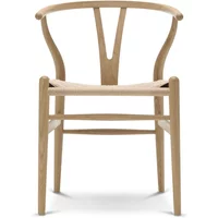 Carl Hansen & Søn Carl Hansen - CH24 Wishbone Chair, Eiche geseift / Naturgeflecht