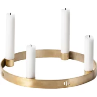 Ferm Living Ferm Living - Kerzenhalter Circle small, Messing