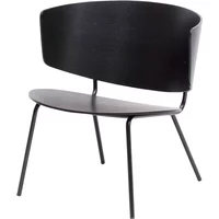 Ferm Living Ferm Living - Herman Lounge Chair, Eiche schwarz / schwarz