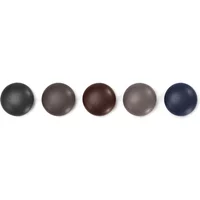 Vitra Vitra - Magnetpunkte, (5er-Set), dunkel