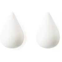 Normann Copenhagen Normann Copenhagen - Dropit Wandhaken klein, weiß (2er Set)