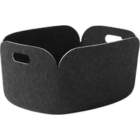 Muuto Muuto - Restore Aufbewahrungskorb 48 x 35 cm, black melange