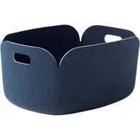 Muuto Muuto - Restore Aufbewahrungskorb 48 x 35 cm, midnight blue