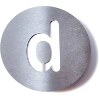 Radius Design Radius Design - Hausnummer d, weiß