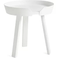 Muuto Muuto - Around Beistelltisch, Ø 45 cm, weiß