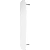 Schönbuch Schönbuch - Slot Wandgarderobe mit Spiegel, H 156 cm, grau-weiß