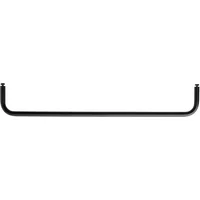 String Furniture String - Stange für Metallboden, 58 cm / schwarz
