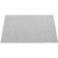 Pappelina Pappelina - Svea Teppich, 70 x 50 cm, grey metallic / light grey