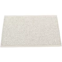 Pappelina Pappelina - Svea Teppich, 70 x 50 cm, stone metallic / grey