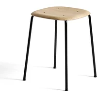 Hay HAY - Soft Edge 70 Hocker, Eiche / schwarz