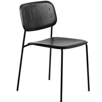 Hay HAY - Soft Edge 40 Stuhl, schwarz (Eiche gebeizt) / schwarz