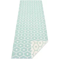 Pappelina Pappelina - Honey Wendeteppich, 70 x 225 cm, pale turquois / vanilla