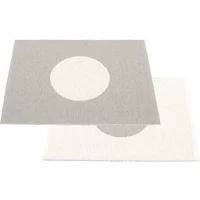 Pappelina Pappelina - Vera Small One Wendeteppich, 70 x 90 cm, warmgrey / vanilla