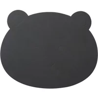 Lind DNA Lind DNA - Kinder-Tischset Bär, Nupo anthrazit