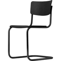 Thonet Thonet - S 43 Stuhl, Classics in Colour, schwarz / Buche schwarz gebeizt (TP 29)